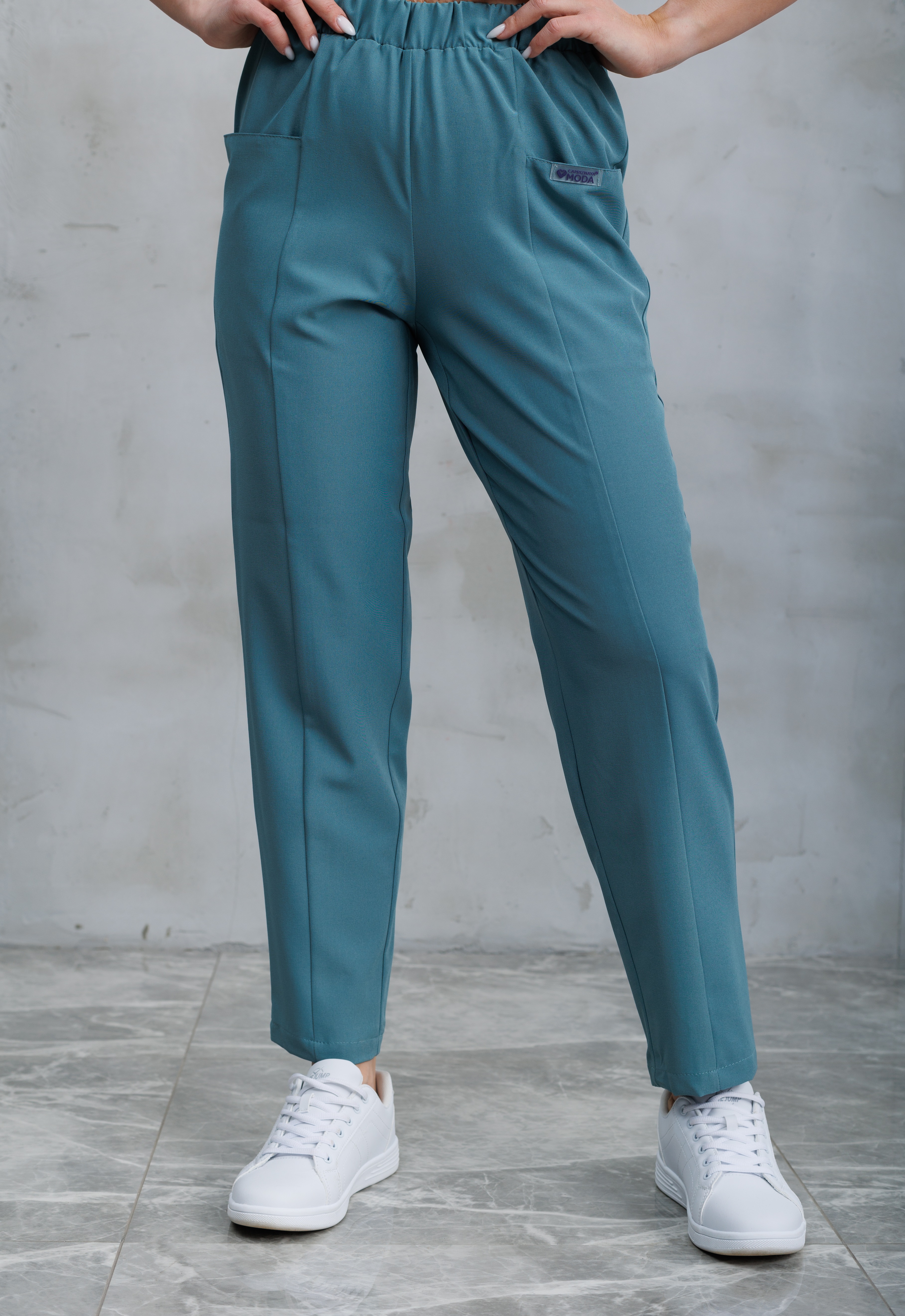 Брюки медицинские женские AP848 Кампари (Доллар , Без отделки), 94% полиэстер, 6% спандэкс