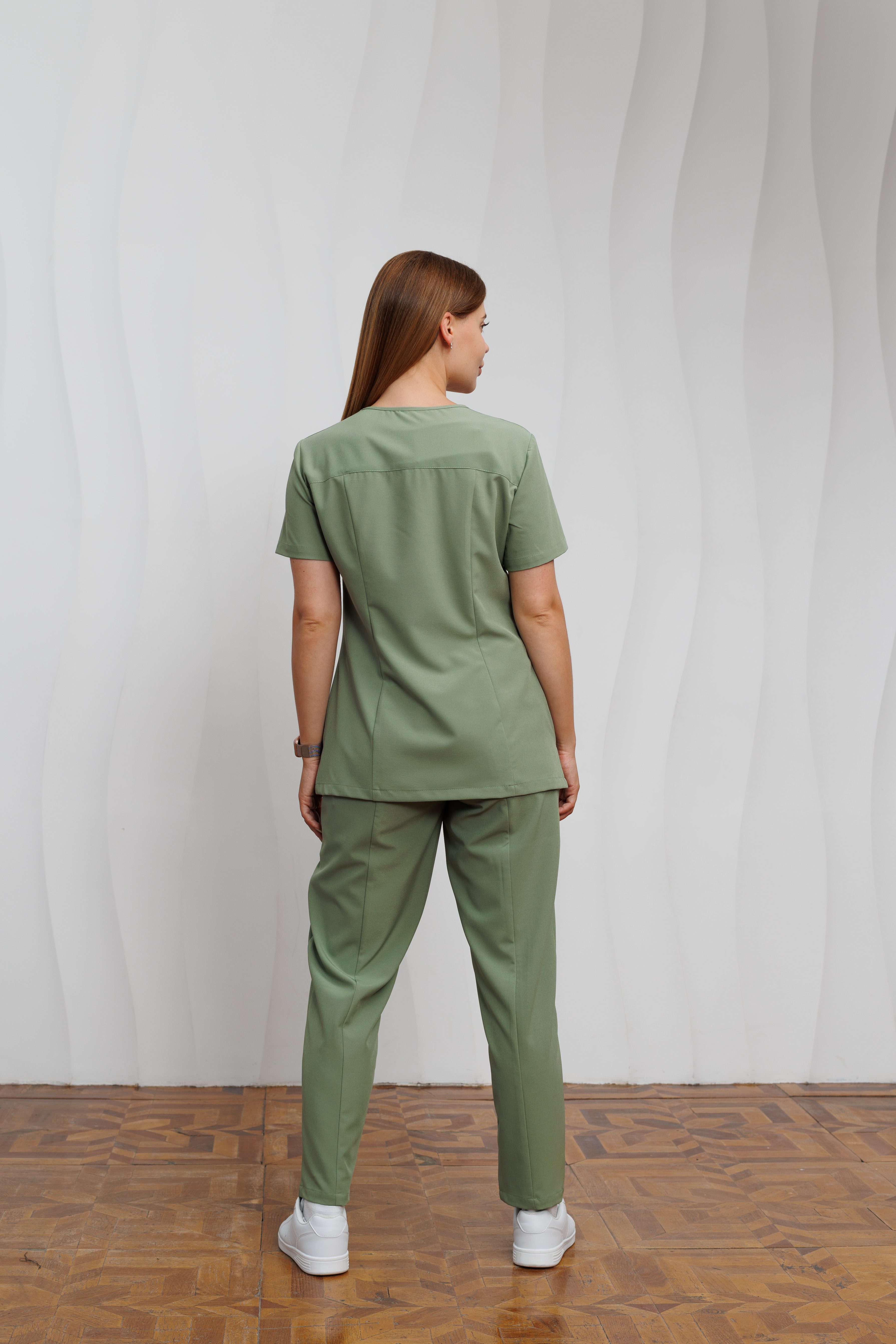 Куртка медицинская женская AP845 Кампари (Клевер, Без отделки), 94% полиэстер, 6% спандэкс