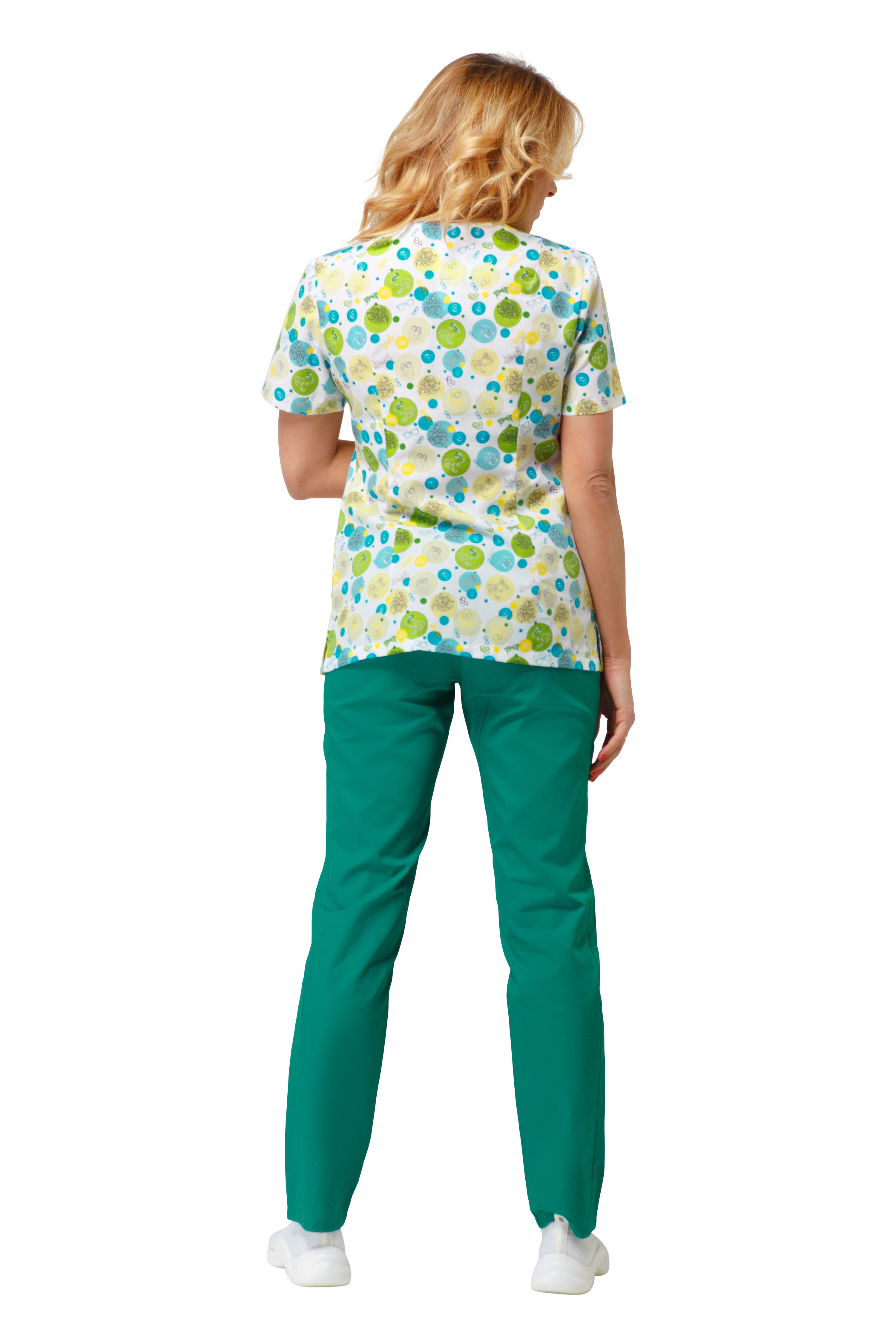 Куртка медицинская женская S117 Тиси (Игрушки, Без отделки), 65% полиэстер, 35% хлопок