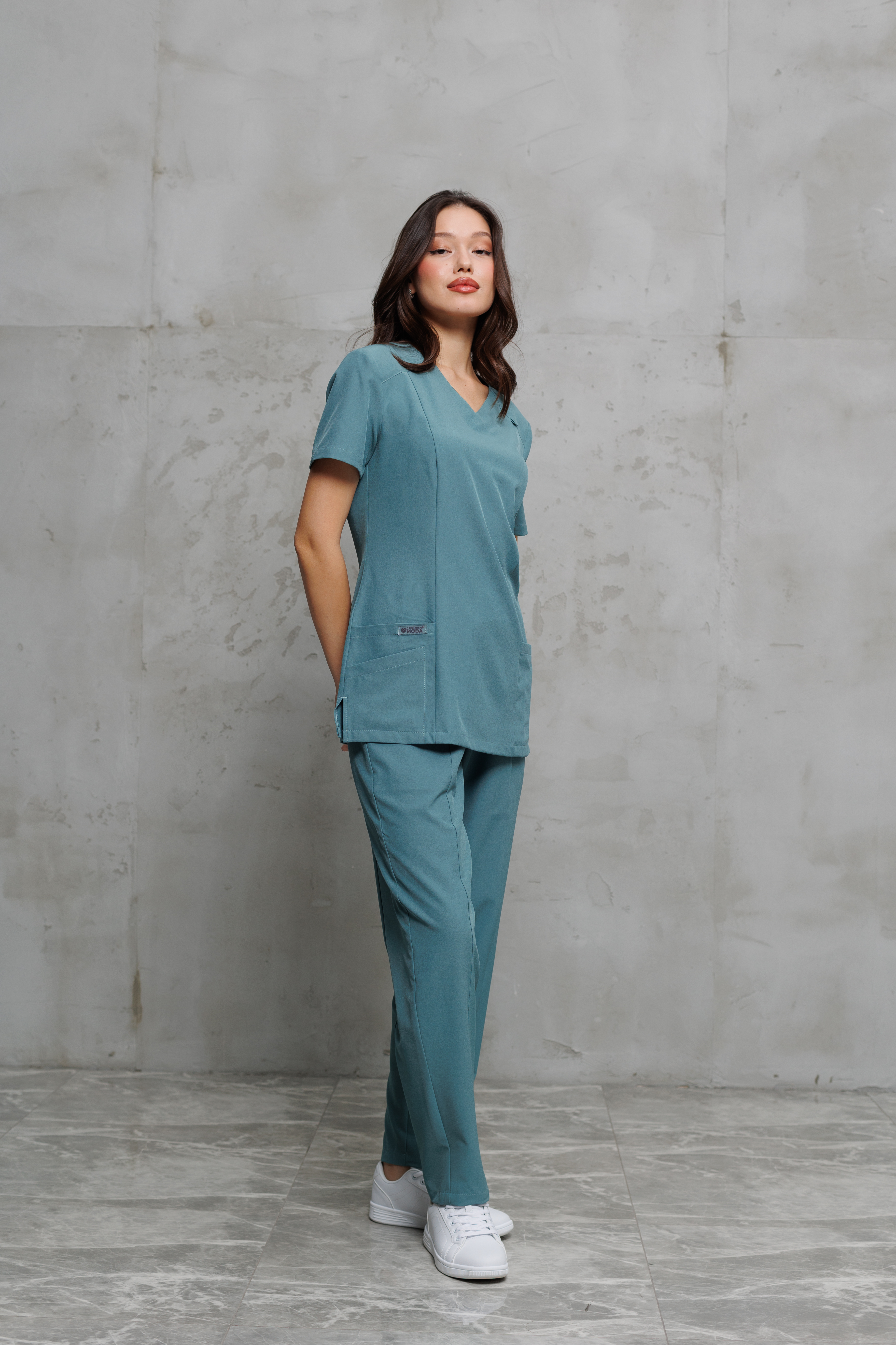 Куртка медицинская женская AP845 Кампари (Доллар , Без отделки), 94% полиэстер, 6% спандэкс