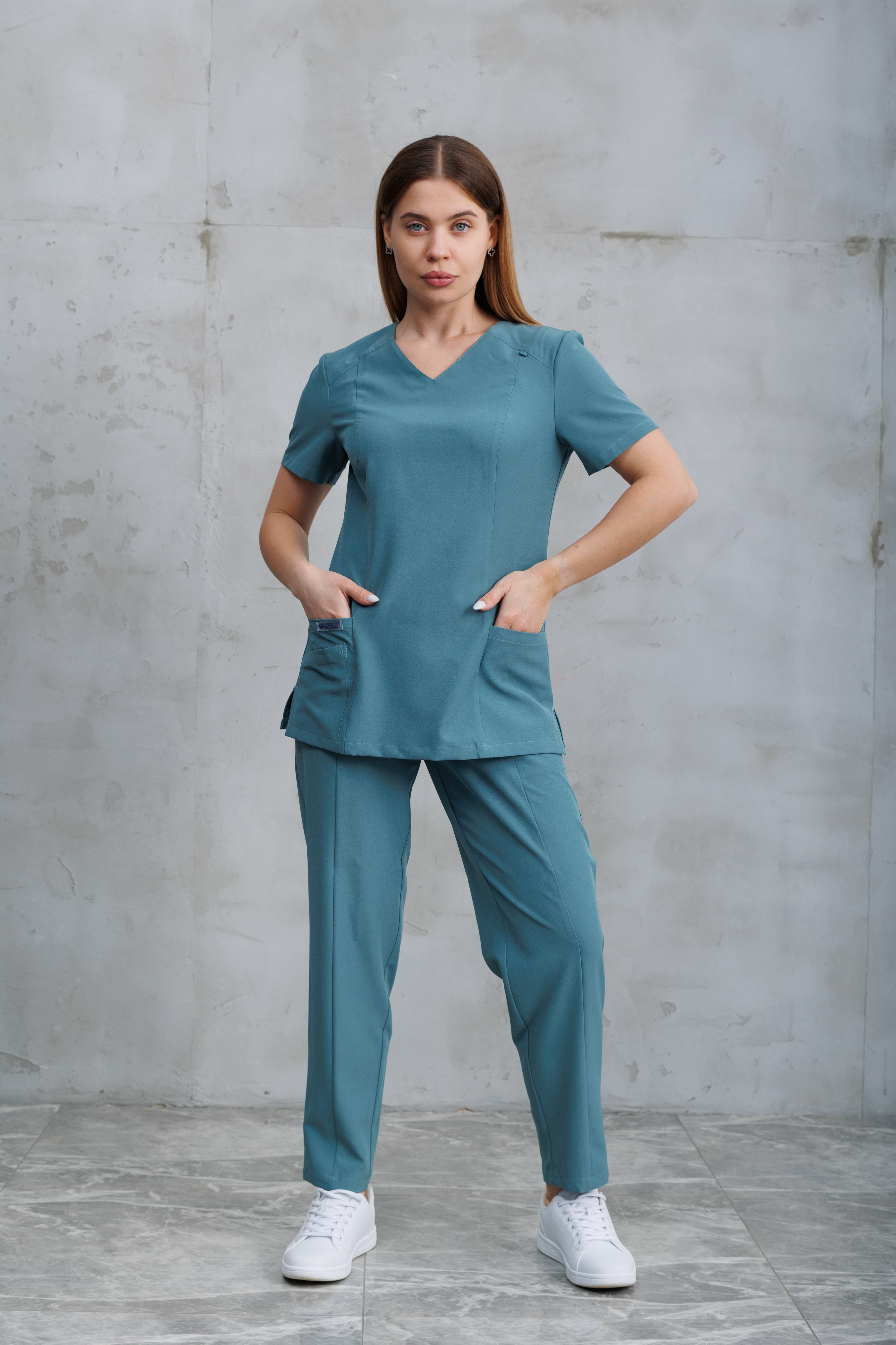 Куртка медицинская женская AP845 Кампари (Доллар , Без отделки), 94% полиэстер, 6% спандэкс