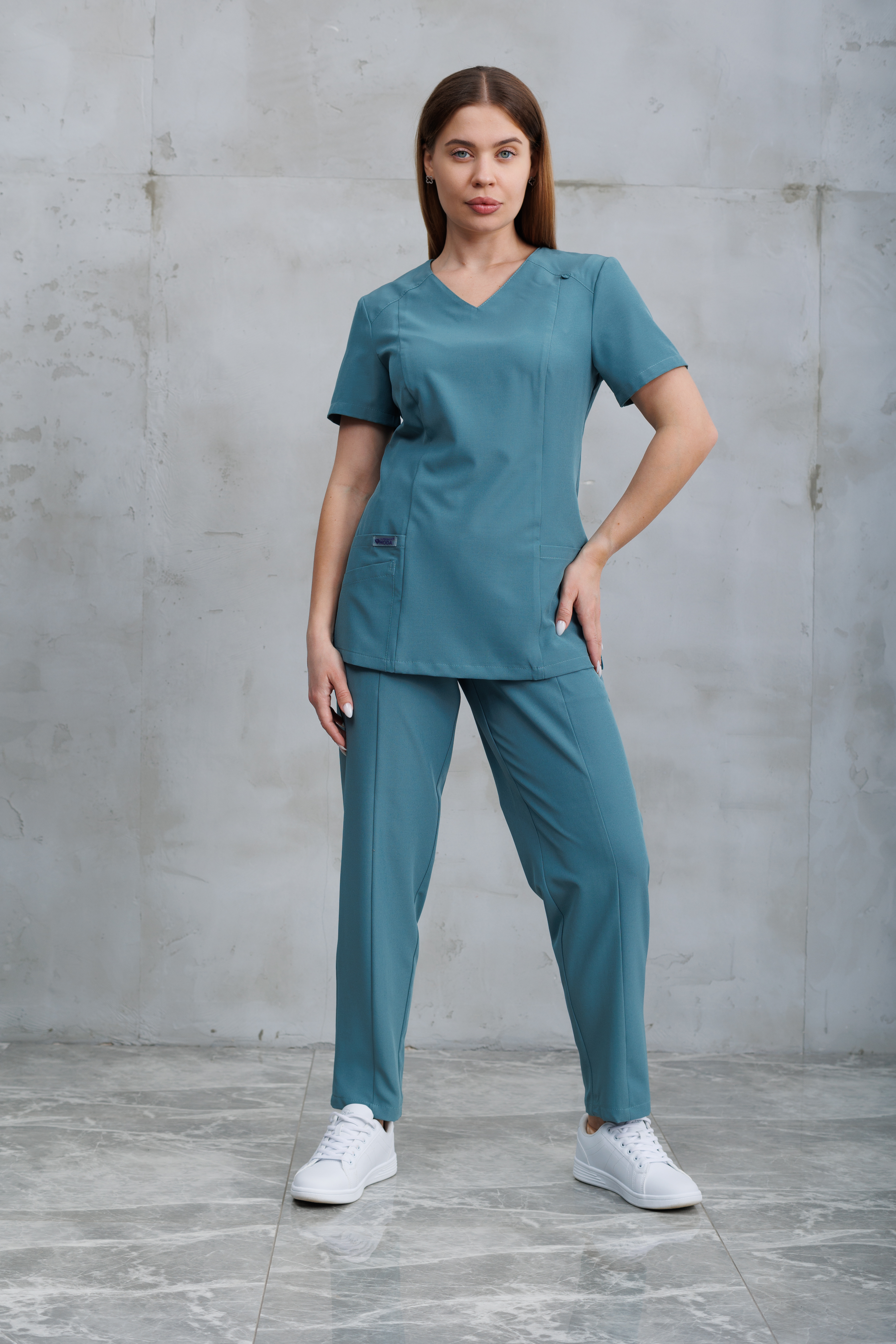 Куртка медицинская женская AP845 Кампари (Доллар , Без отделки), 94% полиэстер, 6% спандэкс