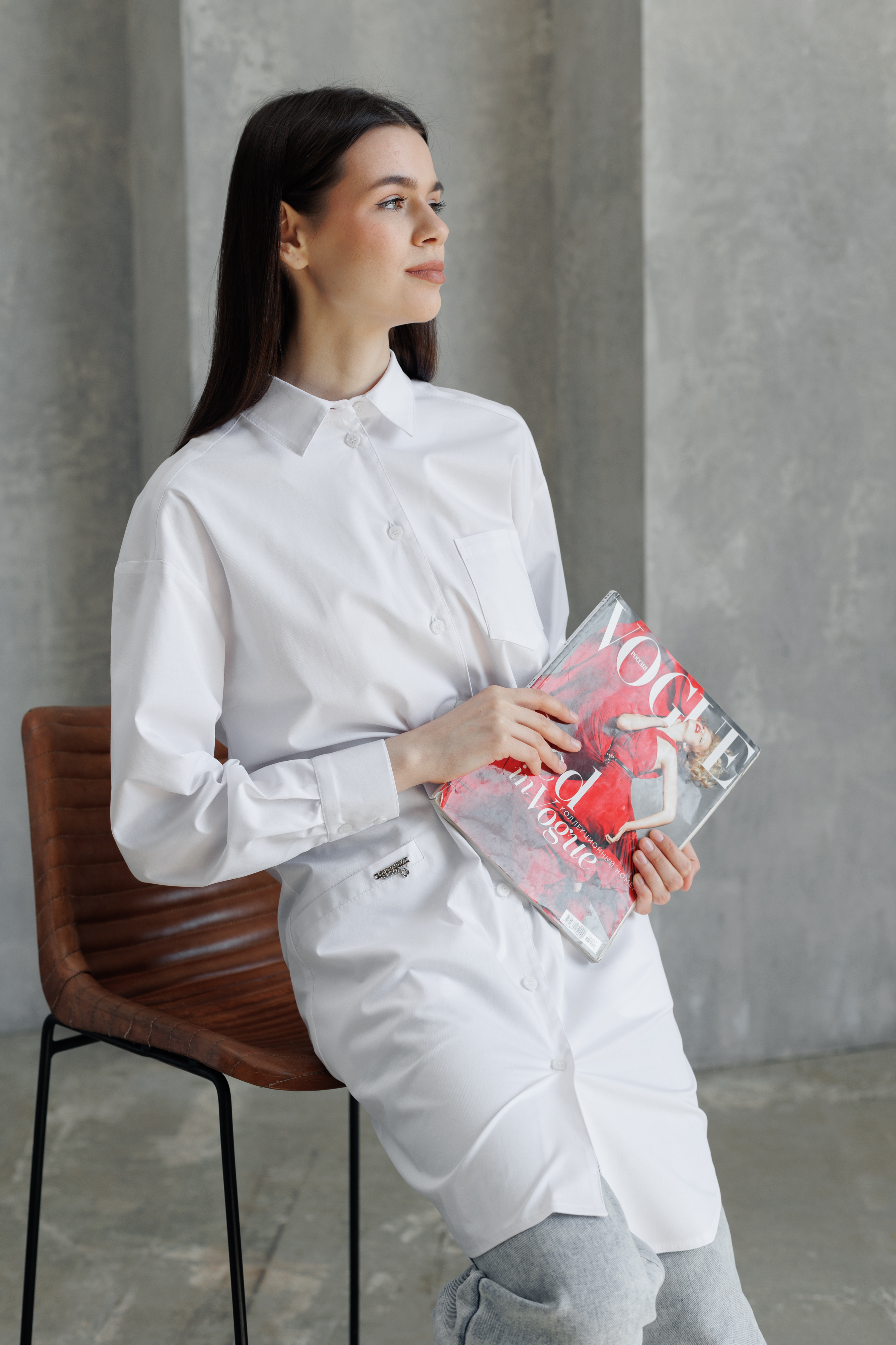 Халат медицинский женский A917 А Экстра (Белый, Без отделки), 55% хлопок, 42% полиэстер, 3% эластан