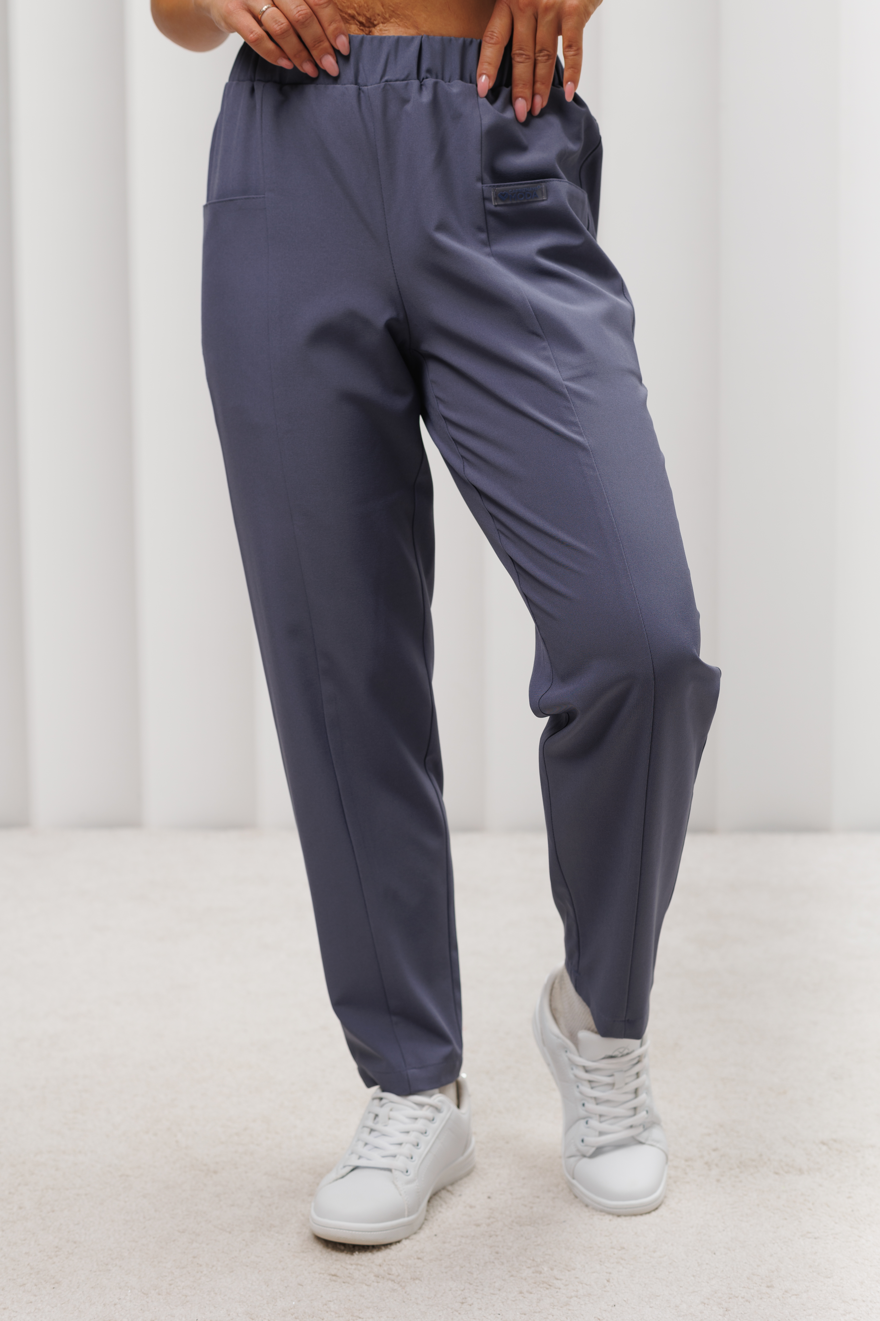 Брюки медицинские женские AP848 Кампари (Маренго, Без отделки), 94% полиэстер, 6% спандэкс