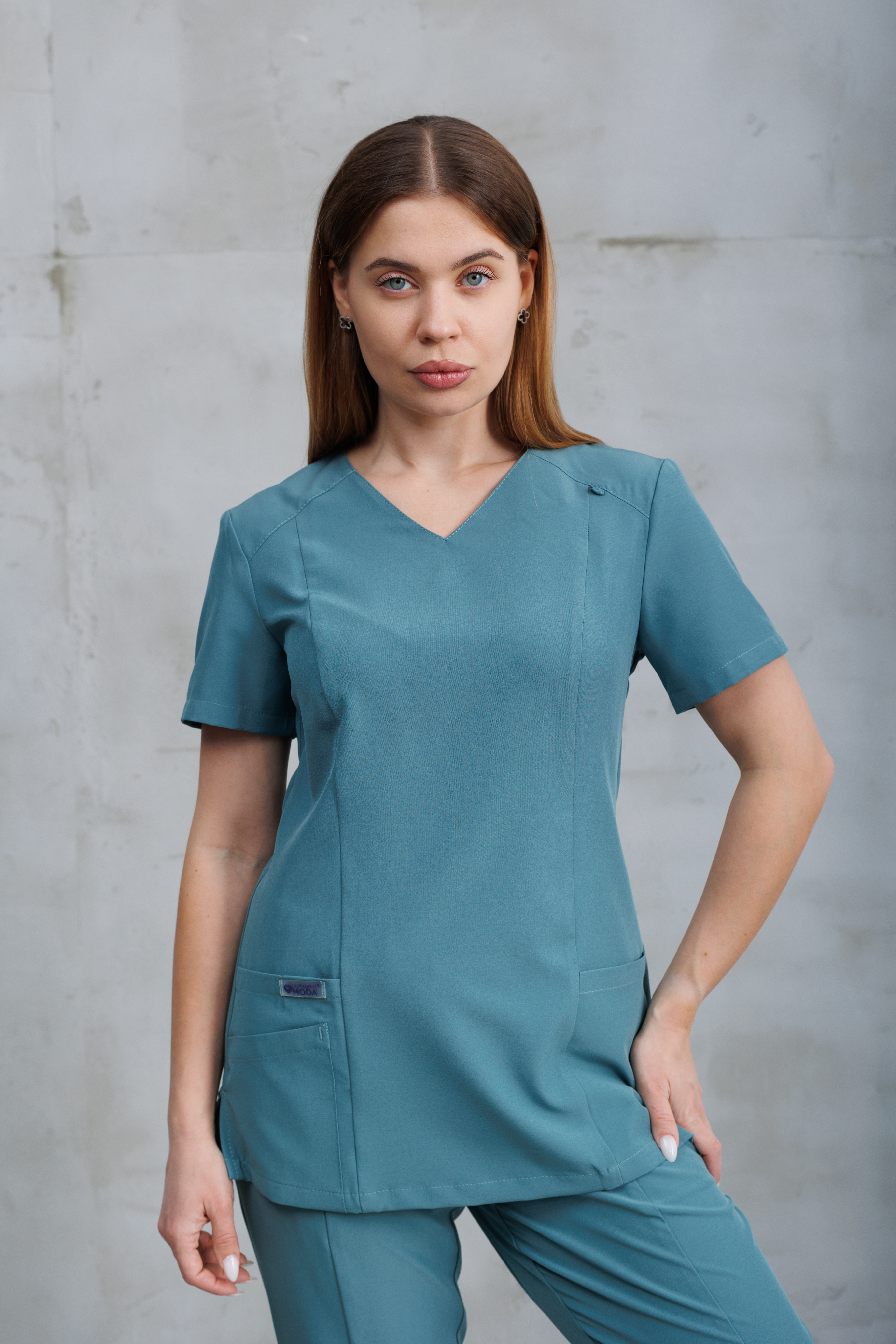 Куртка медицинская женская AP845 Кампари (Доллар , Без отделки), 94% полиэстер, 6% спандэкс