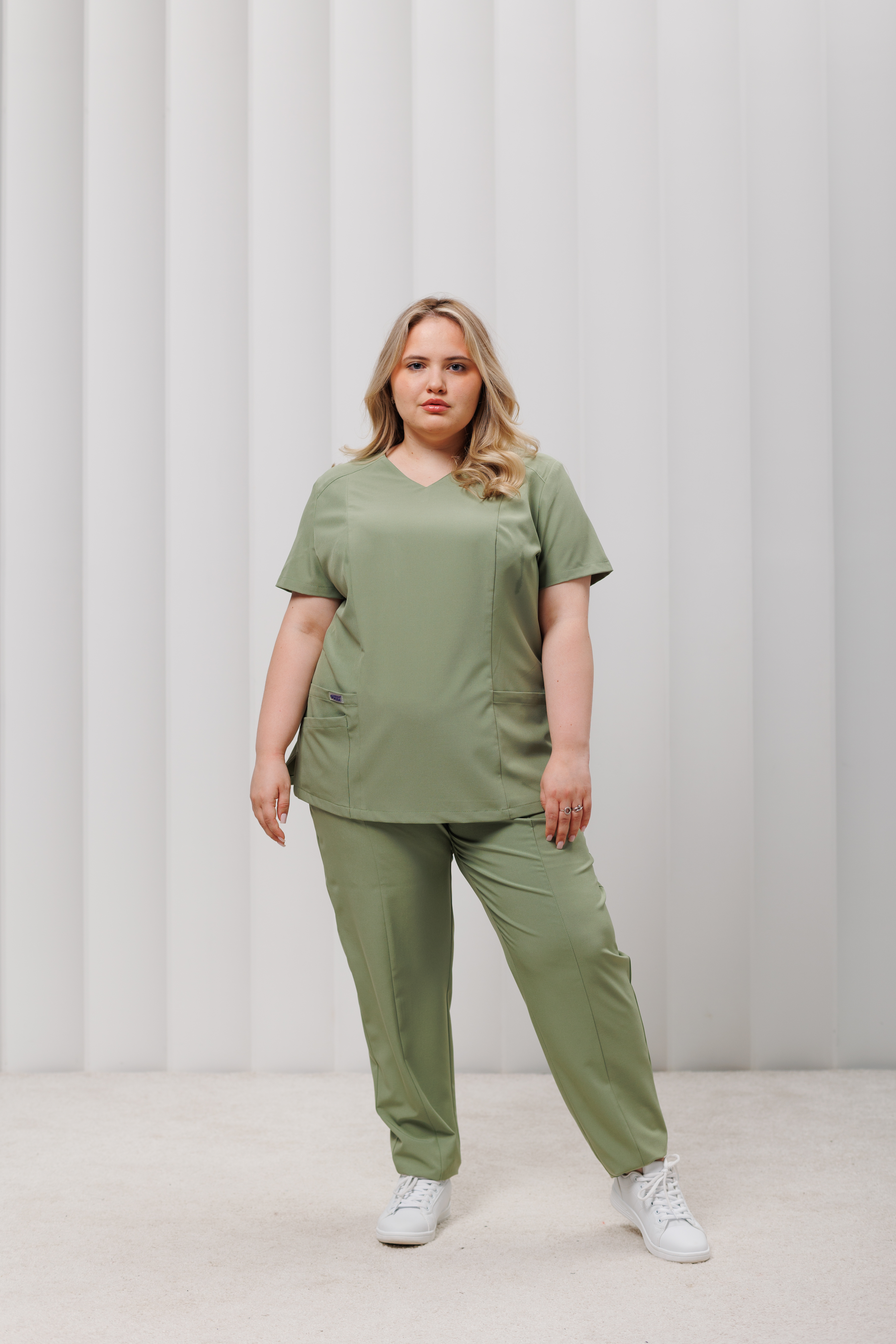 Куртка медицинская женская AP845Б Кампари (Клевер, Без отделки), 94% полиэстер, 6% спандэкс