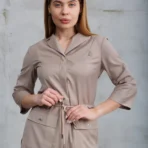 Женская медицинская куртка A802 3/4 Тевия