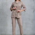 Женская медицинская куртка A802 3/4 Тевия