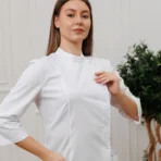 Женский медицинский халат A922 3/4 Экстра