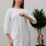 Женский медицинский халат A510 3/4 Ламея