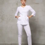 Женская медицинская куртка A545 3/4 Экстра