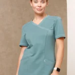 Женская медицинская блуза PL904 Футер Пенье из каталога CAPRIZNAYA MODA